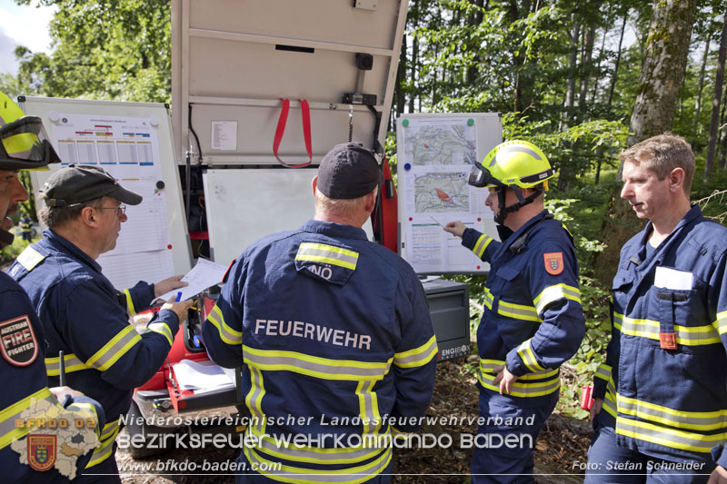 20240601 Abschnittsübung Waldbrand" 2024 in Furth-Pottenstein-Weissenbach Foto: Stefan Schneider S5/BFKDO Baden