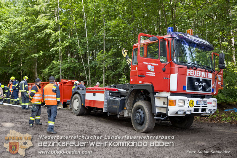 20240601 Abschnittsübung Waldbrand" 2024 in Furth-Pottenstein-Weissenbach Foto: Stefan Schneider S5/BFKDO Baden
