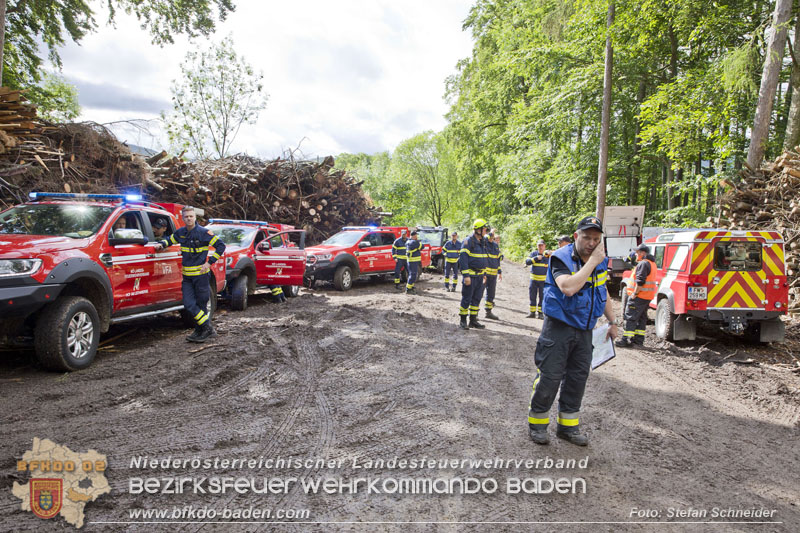 20240601 Abschnittsübung Waldbrand" 2024 in Furth-Pottenstein-Weissenbach Foto: Stefan Schneider S5/BFKDO Baden