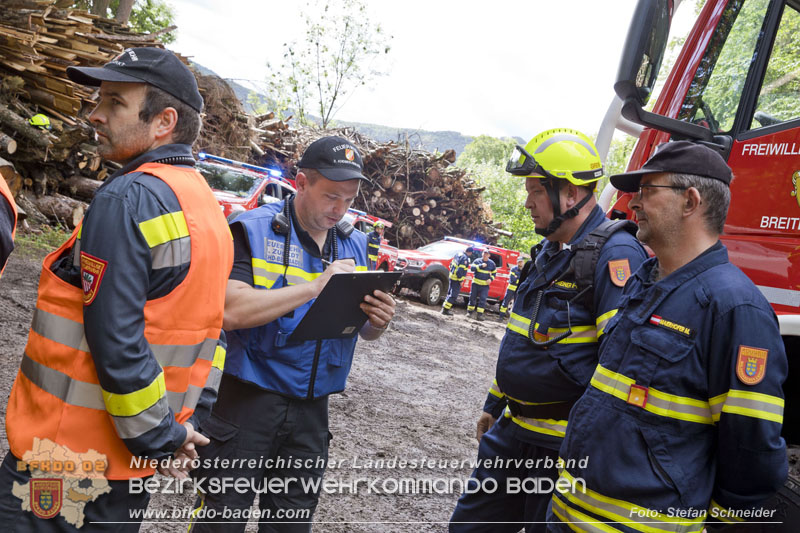 20240601 Abschnittsübung Waldbrand" 2024 in Furth-Pottenstein-Weissenbach Foto: Stefan Schneider S5/BFKDO Baden