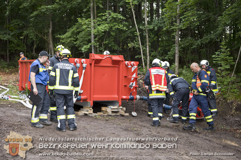 20240601 Abschnittsübung Waldbrand" 2024 in Furth-Pottenstein-Weissenbach Foto: Stefan Schneider S5/BFKDO Baden
