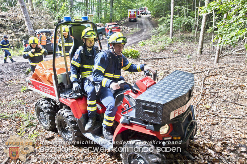 20240601 Abschnittsübung Waldbrand" 2024 in Furth-Pottenstein-Weissenbach Foto: Stefan Schneider S5/BFKDO Baden