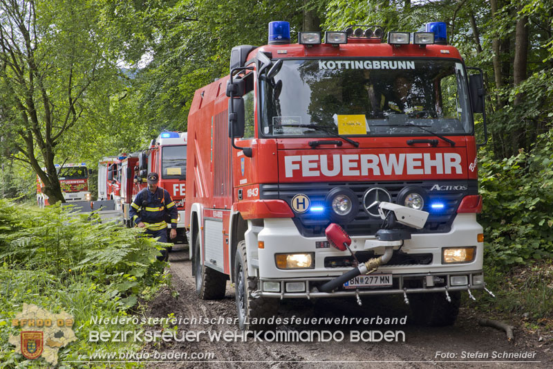 20240601 Abschnittsübung Waldbrand" 2024 in Furth-Pottenstein-Weissenbach  Foto: Stefan Schneider S5/BFKDO Baden