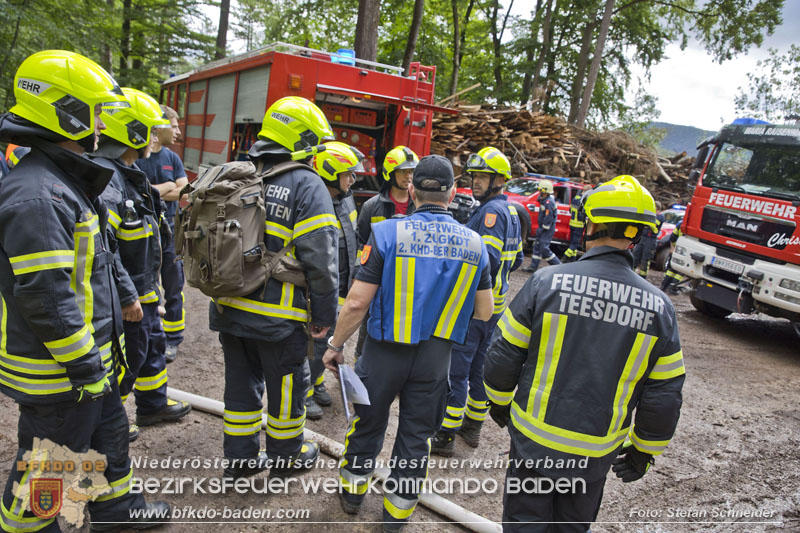 20240601 Abschnittsübung Waldbrand" 2024 in Furth-Pottenstein-Weissenbach  Foto: Stefan Schneider S5/BFKDO Baden