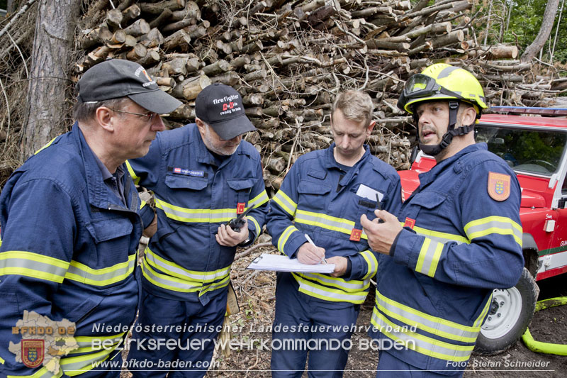 20240601 Abschnittsübung Waldbrand" 2024 in Furth-Pottenstein-Weissenbach  Foto: Stefan Schneider S5/BFKDO Baden