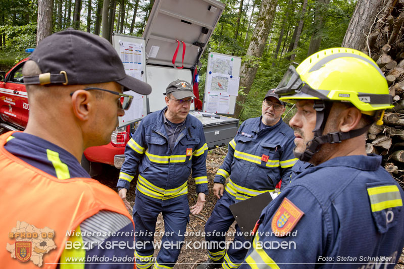 20240601 Abschnittsübung Waldbrand" 2024 in Furth-Pottenstein-Weissenbach  Foto: Stefan Schneider S5/BFKDO Baden