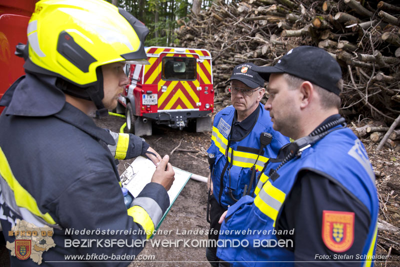 20240601 Abschnittsübung Waldbrand" 2024 in Furth-Pottenstein-Weissenbach  Foto: Stefan Schneider S5/BFKDO Baden