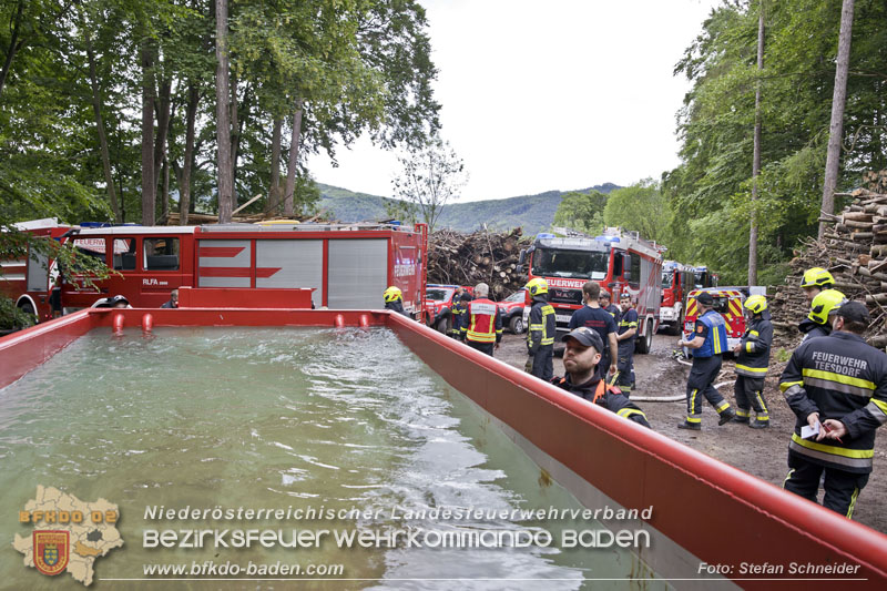 20240601 Abschnittsübung Waldbrand" 2024 in Furth-Pottenstein-Weissenbach  Foto: Stefan Schneider S5/BFKDO Baden