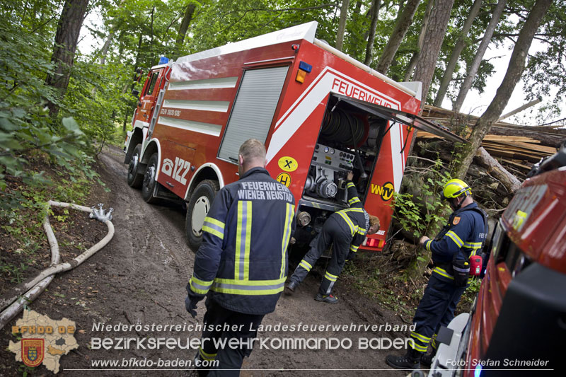 20240601 Abschnittsübung Waldbrand" 2024 in Furth-Pottenstein-Weissenbach  Foto: Stefan Schneider S5/BFKDO Baden