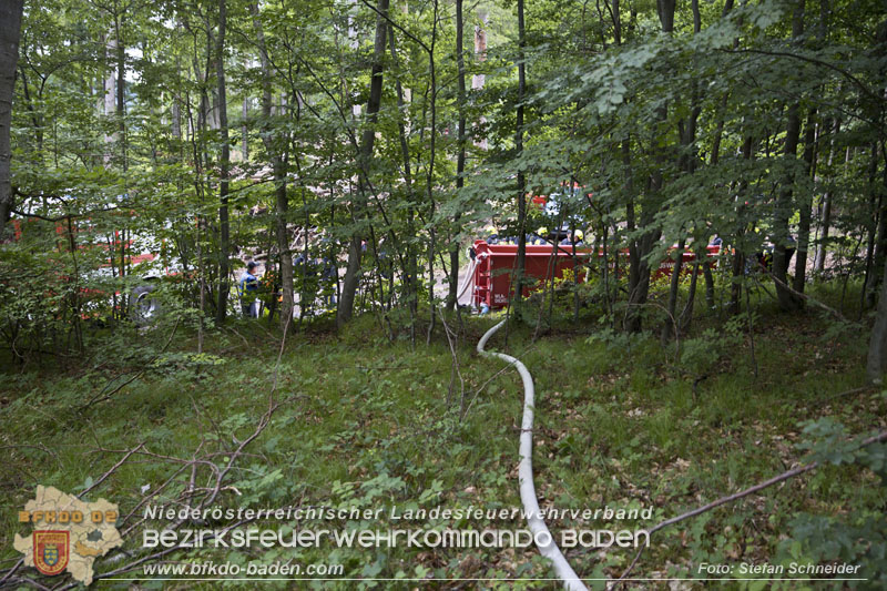 20240601 Abschnittsübung Waldbrand" 2024 in Furth-Pottenstein-Weissenbach  Foto: Stefan Schneider S5/BFKDO Baden