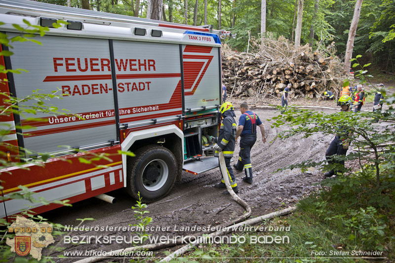 20240601 Abschnittsübung Waldbrand" 2024 in Furth-Pottenstein-Weissenbach Foto: Stefan Schneider S5/BFKDO Baden
