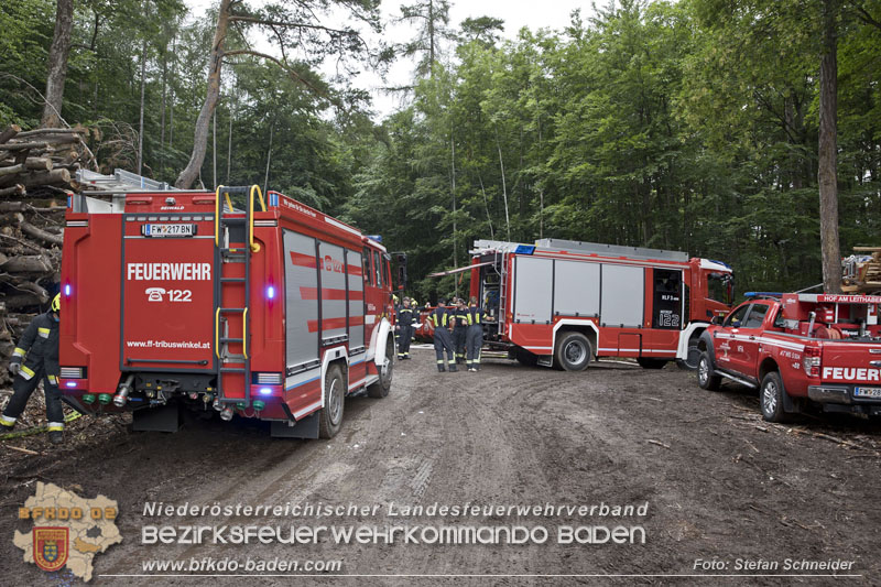 20240601 Abschnittsübung Waldbrand" 2024 in Furth-Pottenstein-Weissenbach Foto: Stefan Schneider S5/BFKDO Baden