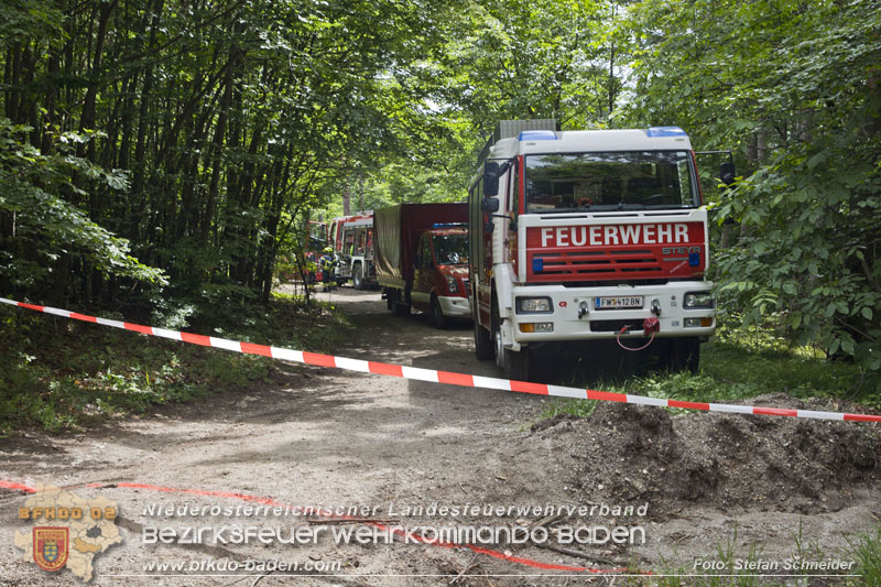 20240601 Abschnittsübung Waldbrand" 2024 in Furth-Pottenstein-Weissenbach Foto: Stefan Schneider S5/BFKDO Baden