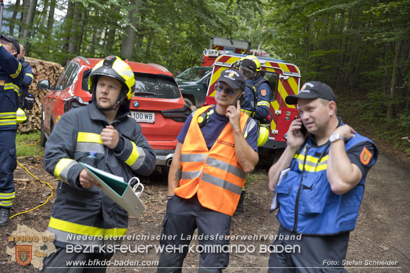 20240601 Abschnittsübung Waldbrand" 2024 in Furth-Pottenstein-Weissenbach Foto: Stefan Schneider S5/BFKDO Baden