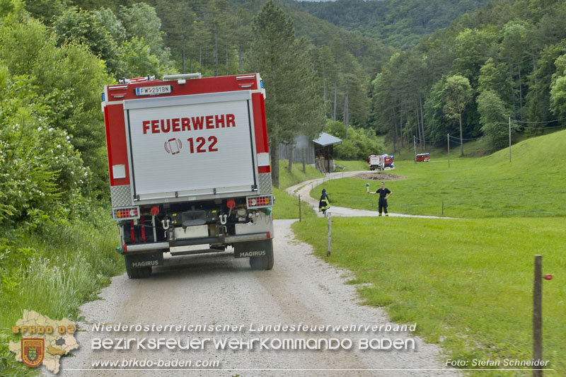 20240601 Abschnittsübung Waldbrand" 2024 in Furth-Pottenstein-Weissenbach Foto: Stefan Schneider S5/BFKDO Baden