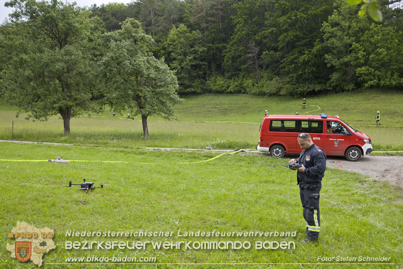 20240601 Abschnittsübung Waldbrand" 2024 in Furth-Pottenstein-Weissenbach Foto: Stefan Schneider S5/BFKDO Baden