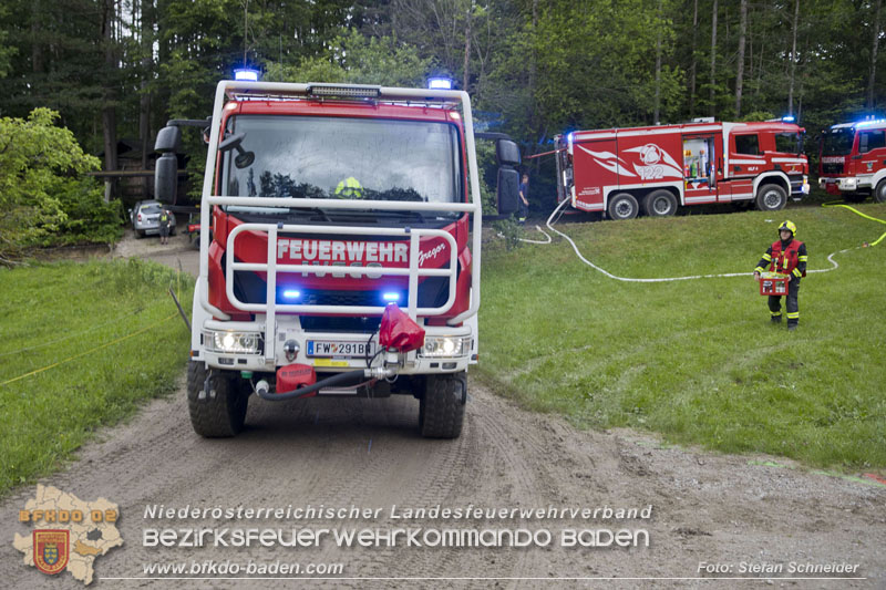20240601 Abschnittsübung Waldbrand" 2024 in Furth-Pottenstein-Weissenbach Foto: Stefan Schneider S5/BFKDO Baden