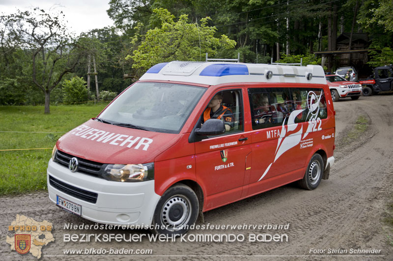 20240601 Abschnittsübung Waldbrand" 2024 in Furth-Pottenstein-Weissenbach Foto: Stefan Schneider S5/BFKDO Baden