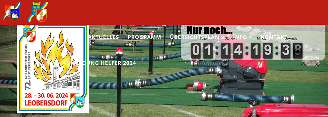 72. NÖ Landesfeuerwehrleistungsbewerbe in Leobersdorf