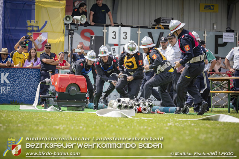 20240628_72. Nö Landesfeuerwehrleistungsbewerb in Leobersdorf - TAG 1  Foto: Mathias Fischer NÖ LFKDO