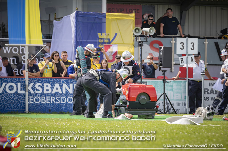 20240628_72. Nö Landesfeuerwehrleistungsbewerb in Leobersdorf - TAG 1  Foto: Mathias Fischer NÖ LFKDO
