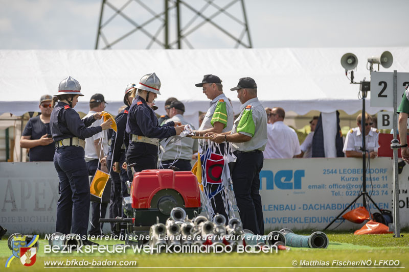 20240628_72. Nö Landesfeuerwehrleistungsbewerb in Leobersdorf - TAG 1  Foto: Mathias Fischer NÖ LFKDO