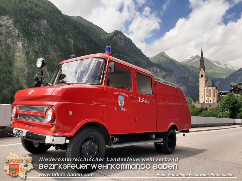 20240623-20 Teilnahme mit dem TLF 100 Opel Blitz FF Pottenstein an der FW Oldtimer WM am Großglockner 
