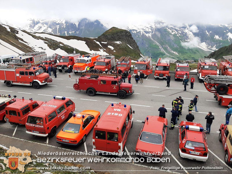 20240623-20 Teilnahme mit dem TLF 100 Opel Blitz FF Pottenstein an der FW Oldtimer WM am Großglockner 