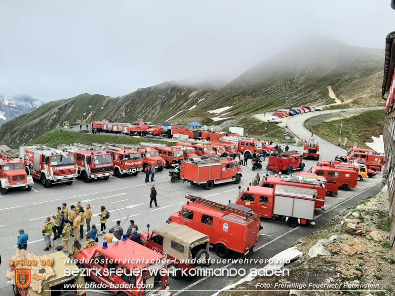 20240623-20 Teilnahme mit dem TLF 100 Opel Blitz FF Pottenstein an der FW Oldtimer WM am Großglockner 