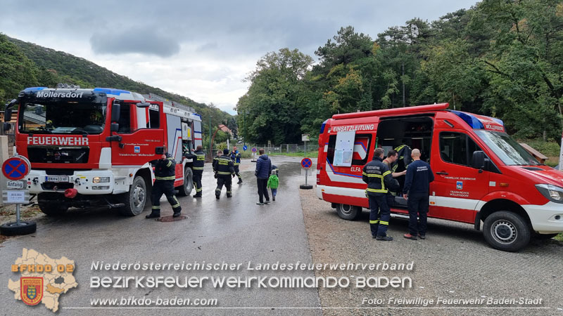 20241005_Abschnittsfeuerwehrübung in Pfaffstätten Waldgebiet Rund um die Rudolf Prokschhütte  Foto: Stefan Schneider FF Baden-Stadt