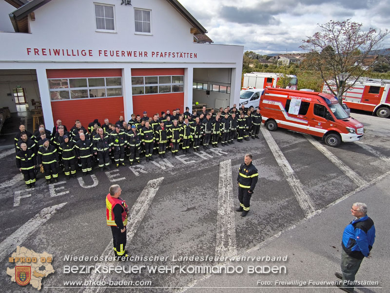 20241005_Abschnittsfeuerwehrübung in Pfaffstätten Waldgebiet Rund um die Rudolf Prokschhütte  Foto: Melanie Raimann FF Pfaffstätten
