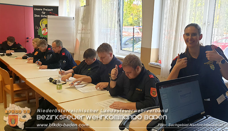 20241019_2.Modul NRD20 erfolgreich durchgeführt  Foto: Sachgebiet Nachrichtendienst BFKDO BADEN