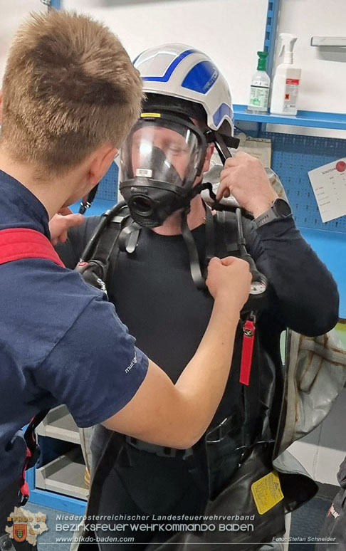 Schadstoffdienst Fortbildung 2024 des Bezirksfeuerwehrkommandos BADEN bei der BF Wien in Floridsdorf  Foto: Stefan Schneider BFKDO 