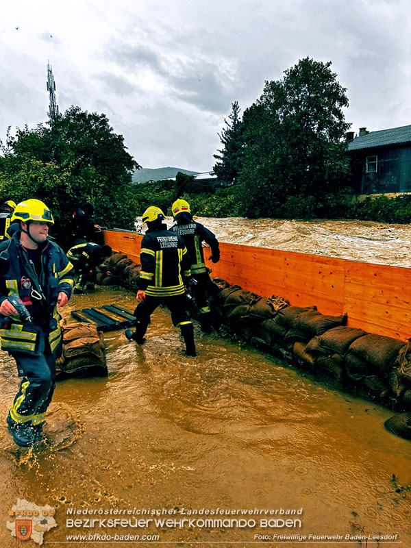 Einsatzrekord 2024 für die Feuerwehren der Stadt BADEN