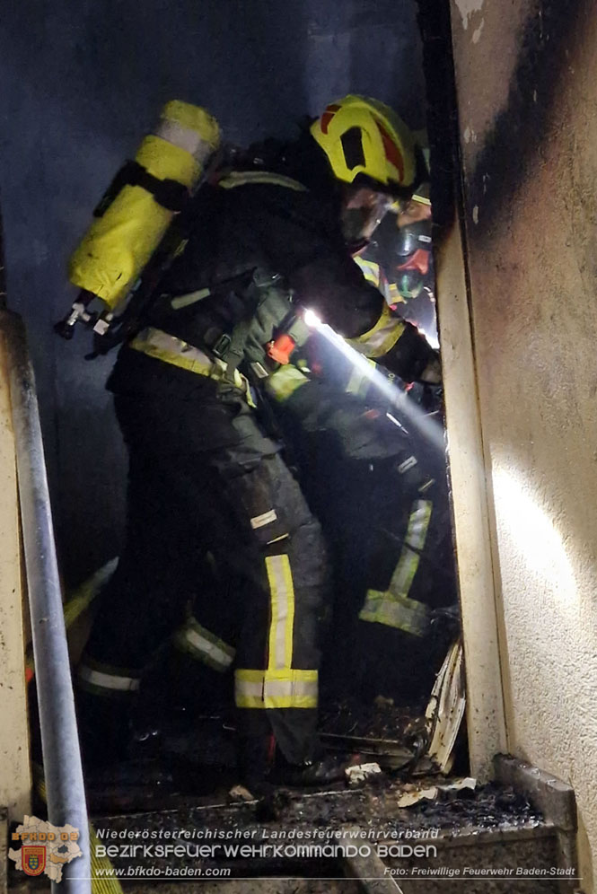 Einsatzrekord 2024 für die Feuerwehren der Stadt BADEN