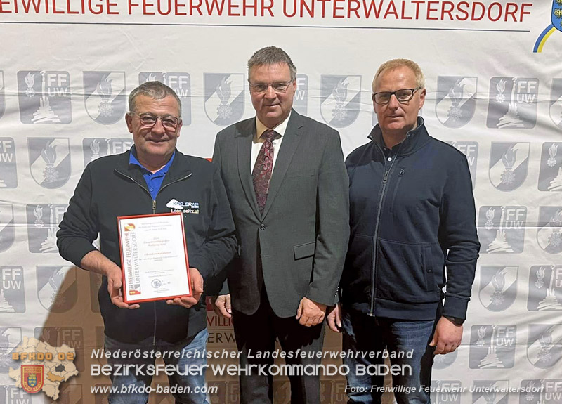 202501010_Führungswechsel bei der Feuerwehr Unterwaltersdorf  Foto: FF Unterwaltersdorf
