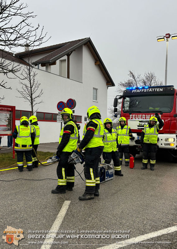 20250125_Ausbildungsprüfung TECHNISCHER EINSATZ der FF Pfaffstätten