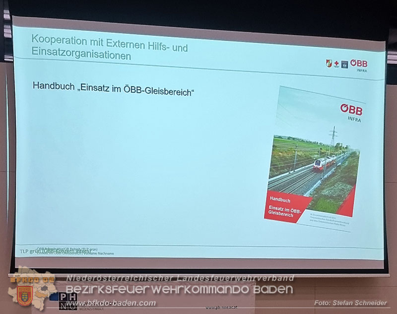 20250219_Abschnittsschulung in Baden Einsatz im ÖBB Gleisbereich"