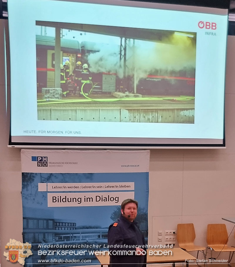 20250219_Abschnittsschulung in Baden Einsatz im ÖBB Gleisbereich"