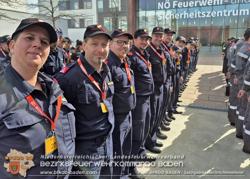 25.Bewerb um das NÖ Feuerwehr-Funkleistungsabzeichen Foto: SG ND BFKDO Baden 25.Bewerb um das NÖ Feuerwehr-Funkleistungsabzeichen Foto: SG ND BFKDO Baden