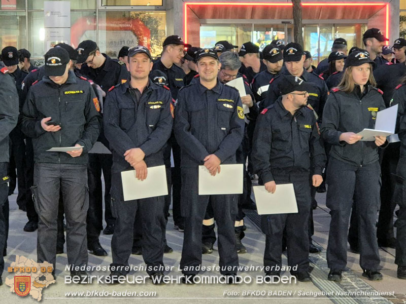25.Bewerb um das NÖ Feuerwehr-Funkleistungsabzeichen Foto: SG ND BFKDO Baden 25.Bewerb um das NÖ Feuerwehr-Funkleistungsabzeichen Foto: SG ND BFKDO Baden