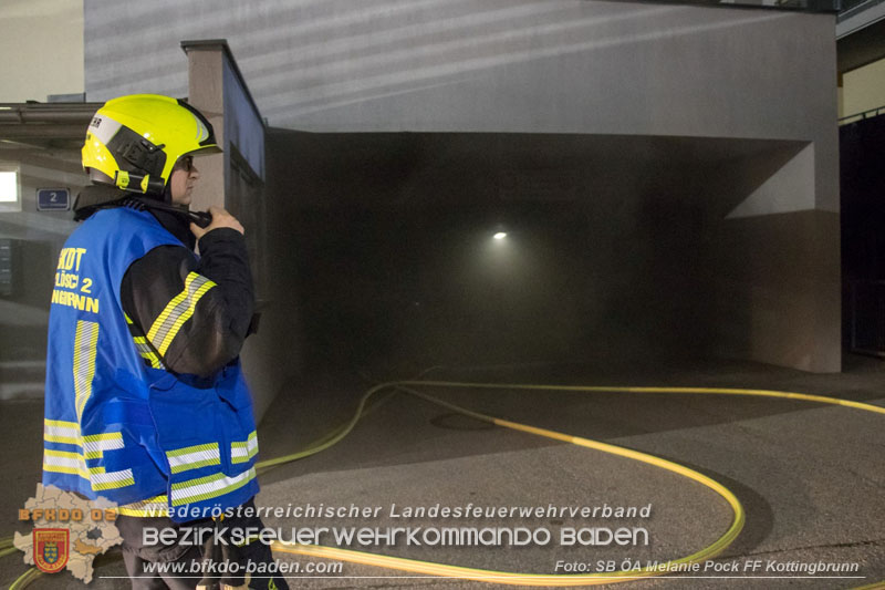 20250321_Übung "Brand in Tiefgaragen" in Kottingbrunn   Foto: Melanie Pock FF Kottingbrunn