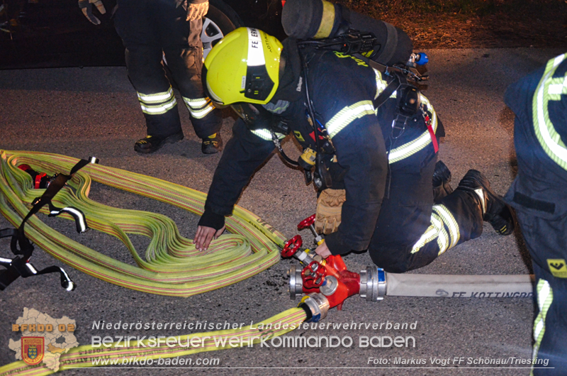 20250321_Übung "Brand in Tiefgaragen" in Kottingbrunn   Foto: Markus Vogt FF Schönau/Triesting
