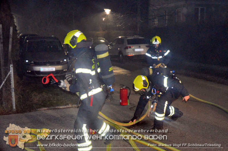 20250321_Übung "Brand in Tiefgaragen" in Kottingbrunn   Foto: Markus Vogt FF Schönau/Triesting