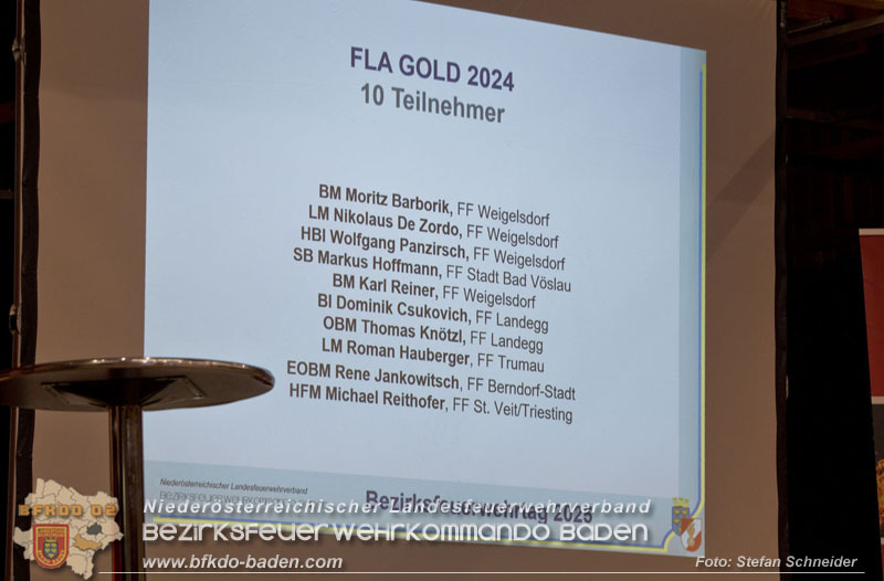 Bezirksfeuerwehrtag 2025 in Reisenberg