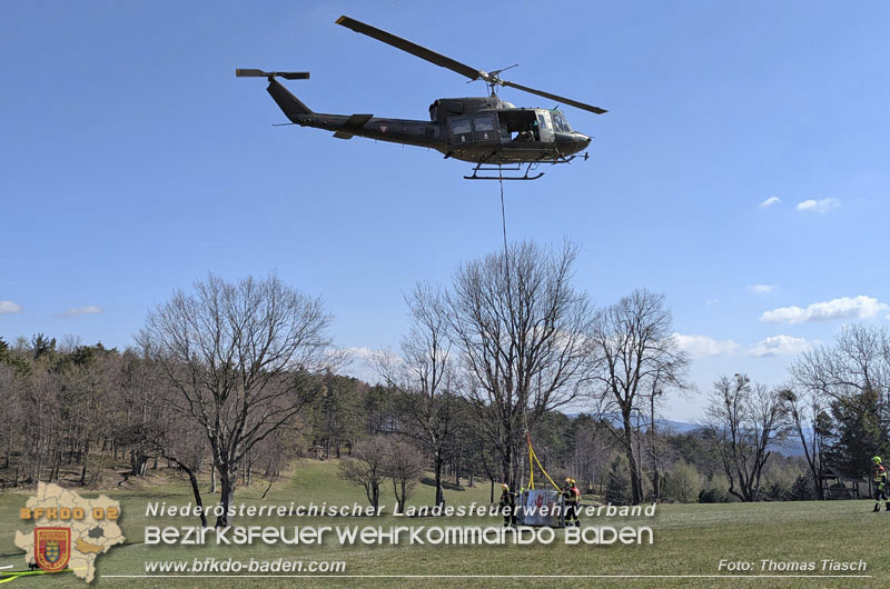20250412_NÖ Waldbrand im Triestingtal Bzirk BADEN - Flugdienst Feuerwehr - Bundesheer und Polizei probt den Ernstfall 20250412_NÖ Waldbrand im Triestingtal Bzirk BADEN - Flugdienst Feuerwehr - Bundesheer und Polizei probt den Ernstfall