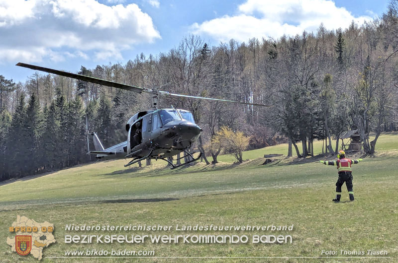 20250412_NÖ Waldbrand im Triestingtal Bzirk BADEN - Flugdienst Feuerwehr - Bundesheer und Polizei probt den Ernstfall 20250412_NÖ Waldbrand im Triestingtal Bzirk BADEN - Flugdienst Feuerwehr - Bundesheer und Polizei probt den Ernstfall