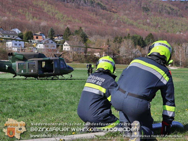 20250412_NÖ Waldbrand im Triestingtal Bzirk BADEN - Flugdienst Feuerwehr - Bundesheer und Polizei probt den Ernstfall 20250412_NÖ Waldbrand im Triestingtal Bzirk BADEN - Flugdienst Feuerwehr - Bundesheer und Polizei probt den Ernstfall
