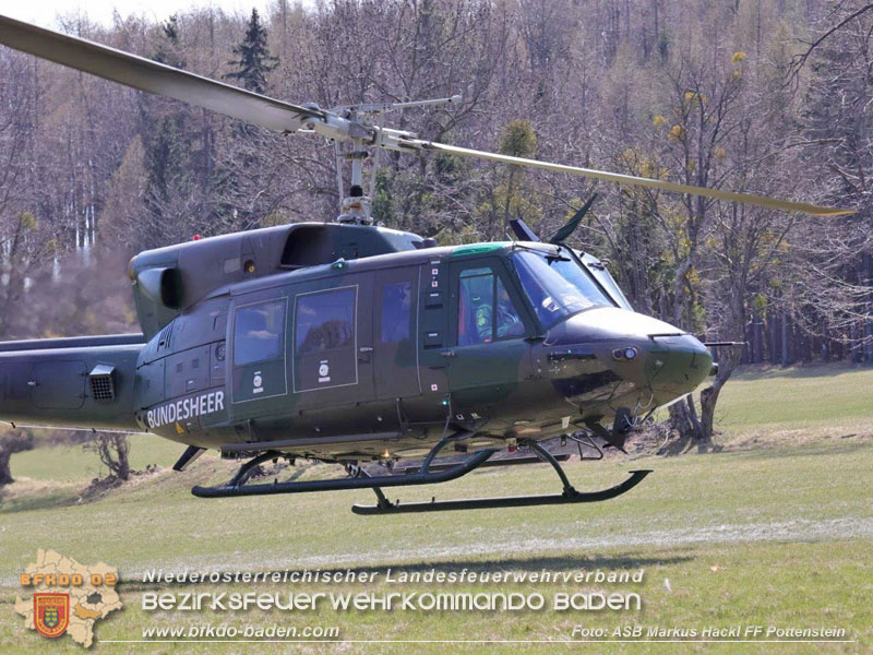 20250412_NÖ Waldbrand im Triestingtal Bzirk BADEN - Flugdienst Feuerwehr - Bundesheer und Polizei probt den Ernstfall 20250412_NÖ Waldbrand im Triestingtal Bzirk BADEN - Flugdienst Feuerwehr - Bundesheer und Polizei probt den Ernstfall