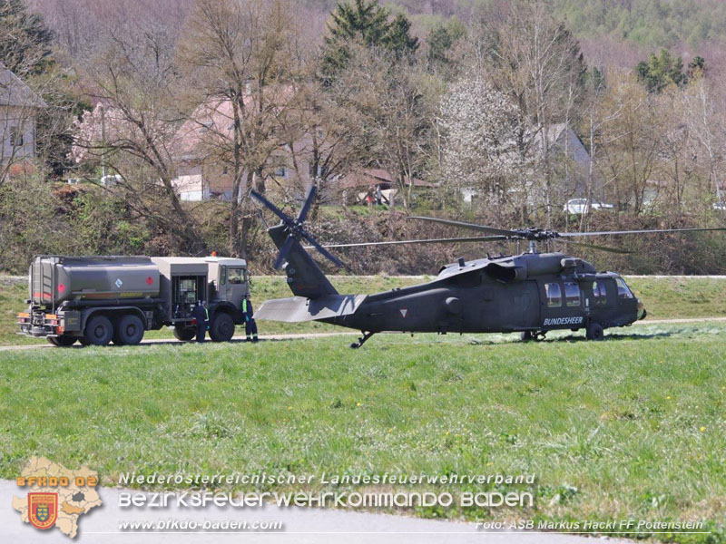 20250412_NÖ Waldbrand im Triestingtal Bzirk BADEN - Flugdienst Feuerwehr - Bundesheer und Polizei probt den Ernstfall 20250412_NÖ Waldbrand im Triestingtal Bzirk BADEN - Flugdienst Feuerwehr - Bundesheer und Polizei probt den Ernstfall